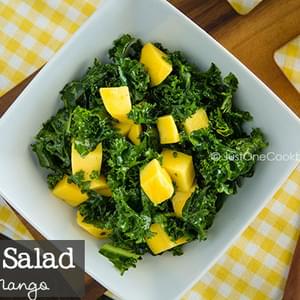 Massaged Kale Salad with Mango