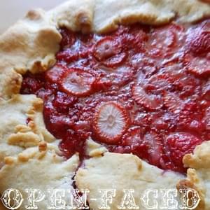 Open-Faced Rustic Berry Pie