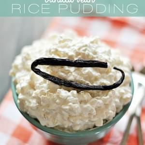 Vanilla Bean Rice Pudding