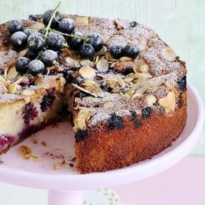 Blackcurrant And Almond Cake