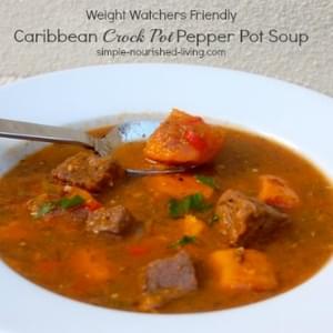 Caribbean Crock Pot Pepper Pot Soup