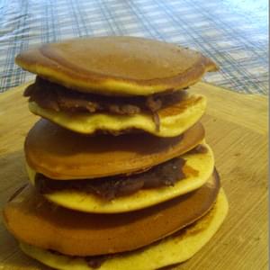 Japanese red bean pancakes – DORAYAKI (