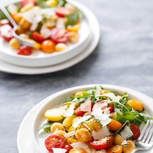 Warm Gnocchi and Heirloom Tomato Salad