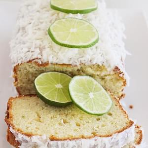 Coconut Lime Pound Cake