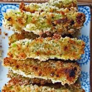 Baked Zucchini Fries with Onion Dipping Sauce