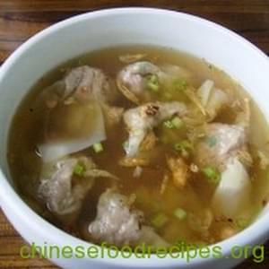 Easy Chinese Wonton Soup