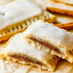 Homemade Frosted Brown Sugar Cinnamon Pop-Tarts