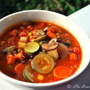 Clean Eating Minestrone Soup