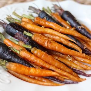 Roasted Carrots with Garlic and Onion