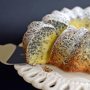 Lemon Poppy Seed Overload Cake