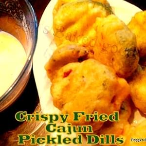 Crispy Fried Cajun Pickled Dills