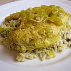 Moroccan Chicken and Rice