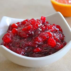 Cranberry Sauce with fresh Cranberries