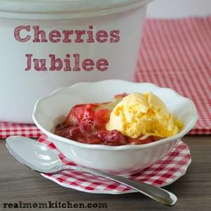 Cherries Jubilee and the WeMo Crock-Pot® Smart Slow Cooker
