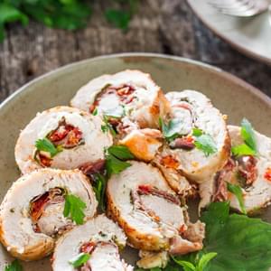 Cheese and Prosciutto Stuffed Chicken Breasts