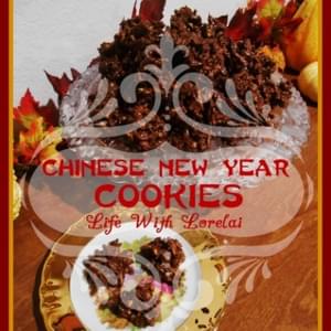 Chinese New Year Cookies or Haystacks