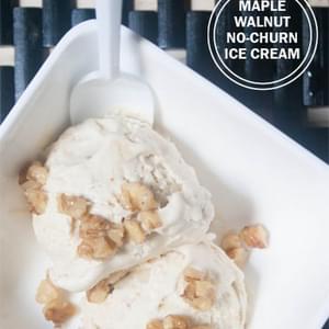 Maple Walnut Coconut Cream Ice Cream