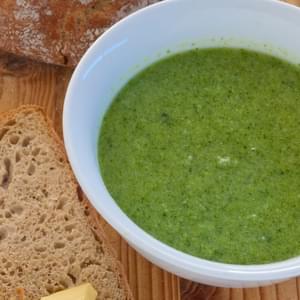 Cream of Broccoli Soup recipe – 176 calories