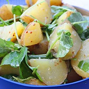 Potato-and-Watercress Salad with Mustard Dressing