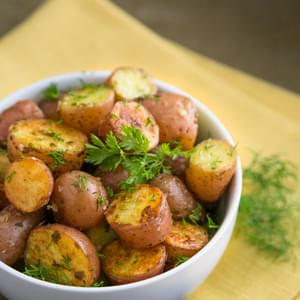 Oven Roasted Baby Red Potatoes