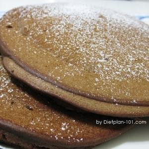 Chocolate Soy Pancakes (for Atkins Diet Phase 1)