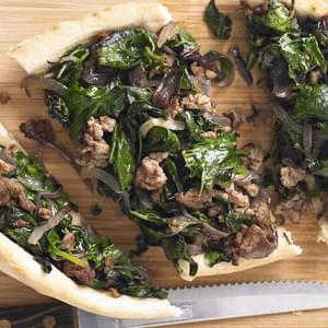 Lamb And Spinach Pide