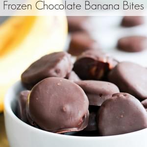 Frozen Chocolate Banana Bites