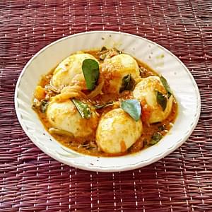 Kerala style egg curry – Egg roast recipe (