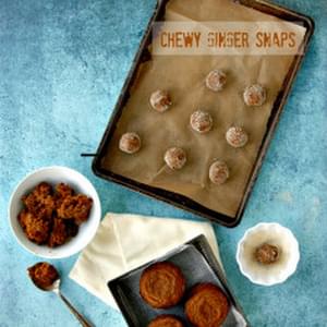 Chewy Ginger Snaps