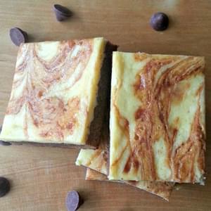 Chocolate Caramel Cheesecake Brownies with Nestle Toll House DelightFulls