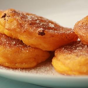 The South African pumpkin fritters also known as “Pampoenkoekies”