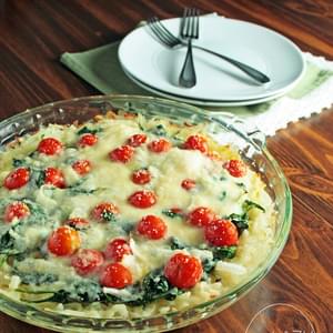 Spinach and Tomato Pie