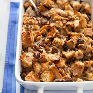 Herbed Mushroom and Sausage Stuffing | Annie's Eats