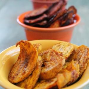 Baked Plantain Chips (x3)