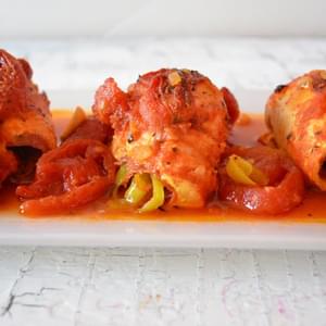 Italian Chicken Roll Ups