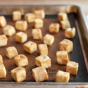 How to Make Baked Tofu for Salads, Sandwiches & Snacks