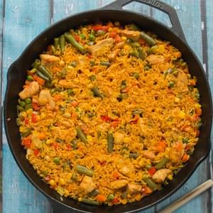 Chicken with Rice Spanish Style - Arroz con Pollo