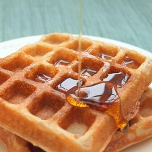 Old-Fashioned Yeasted Waffles
