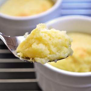 Lemon Pudding Cakes For Two