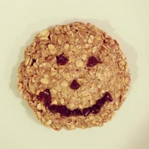 Microwave Oatmeal Cookie for One