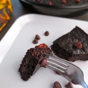 Dark Chocolate Plantain Brownies (Paleo)