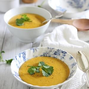 Potato Pumpkin Soup (and Vitamix Giveaway)