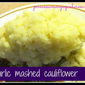 Garlic Mashed Cauliflower