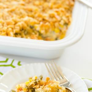 Corn and Mixed Vegetable Casserole