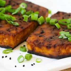 Baked Tofu with Soy and Sesame