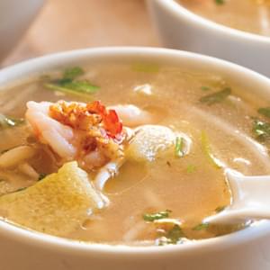 Hot-and-Sour Shrimp Soup