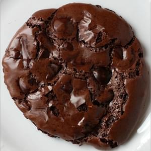 Chewy Gooey Flourless Chocolate Cookies