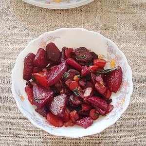 Stir fry beets and carrots recipe – A delicious recipe of beets and carrots stir fried in coconut oil