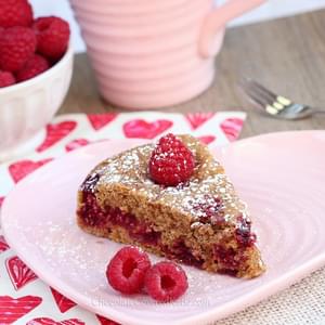 Raspberry Vanilla Coffee Cake