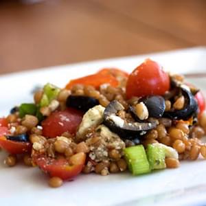 Greek Wheat Berry Salad